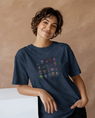 “Hero Icons” Oversized Tee – Cavantee Limited Drop