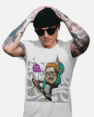 Undead Rider – Skate or Die Graffiti Tee by Cavantee