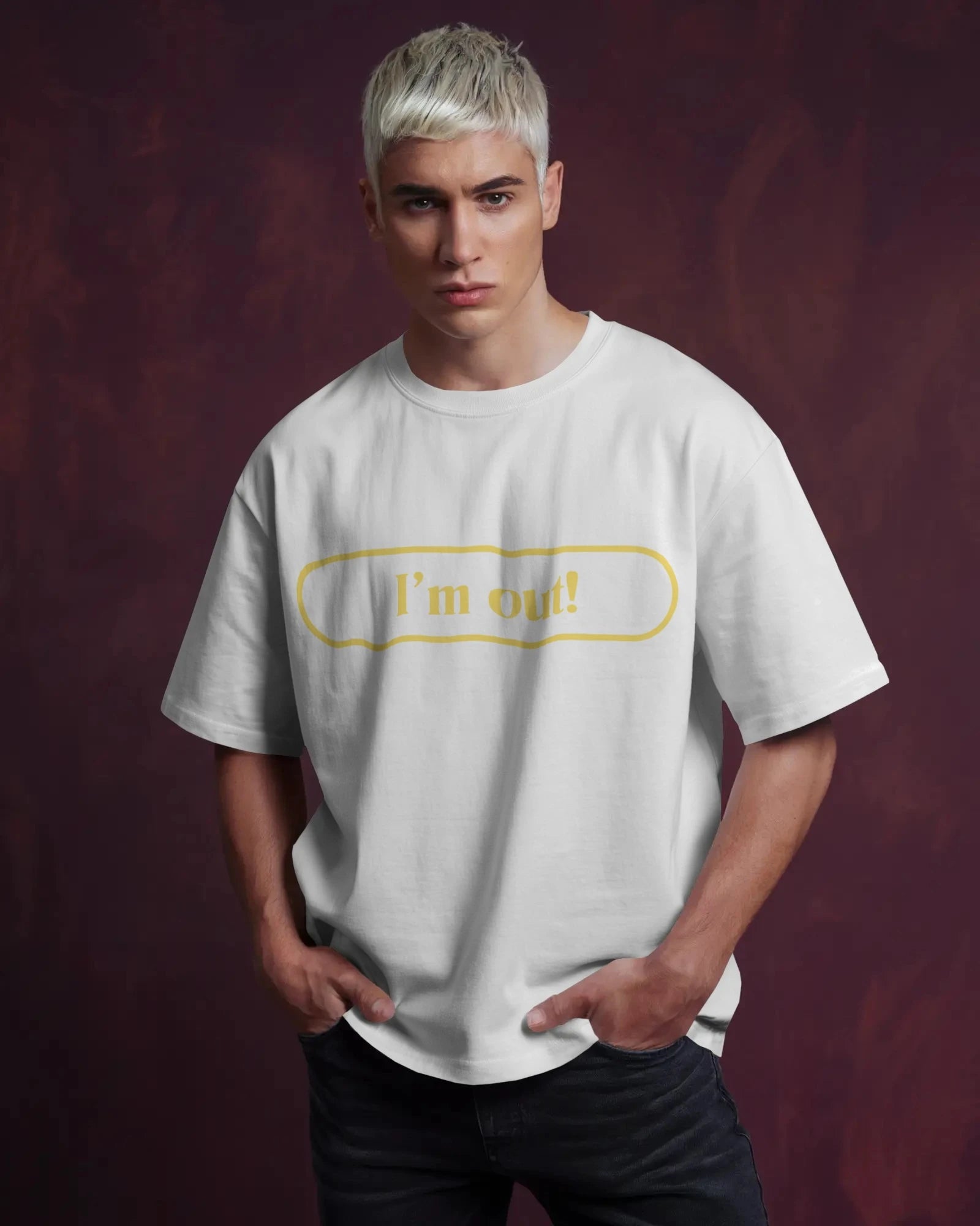"I'm Out!" Capsule Tee – Loud, Clear, Gone