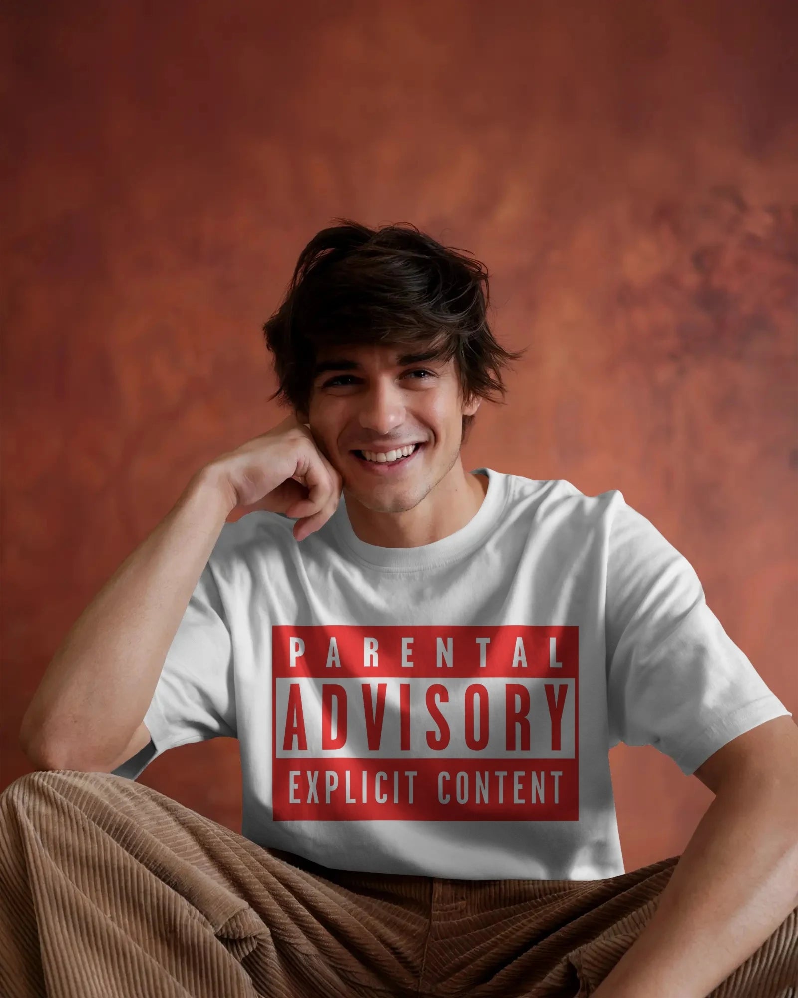 Parental Advisory Red Label Tee