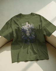Ethereal Void – Monochrome Phantom T-Shirt by Cavantee