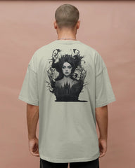 Cathedral Queen Oversize Tee – Gothic Reign Edition