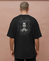 Cathedral Queen Oversize Tee – Gothic Reign Edition