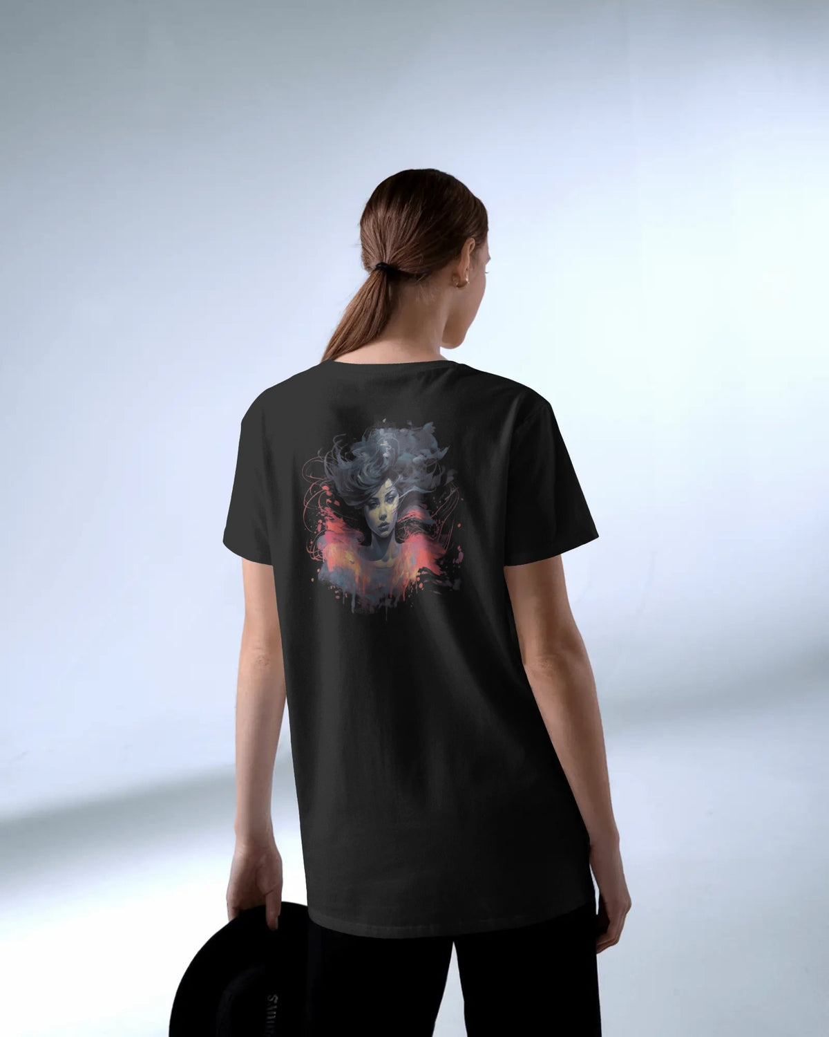 Ghost Aura – Abstract Soul T-Shirt by Cavantee