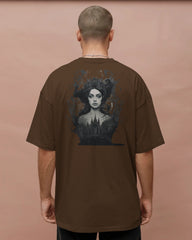 Cathedral Queen Oversize Tee – Gothic Reign Edition