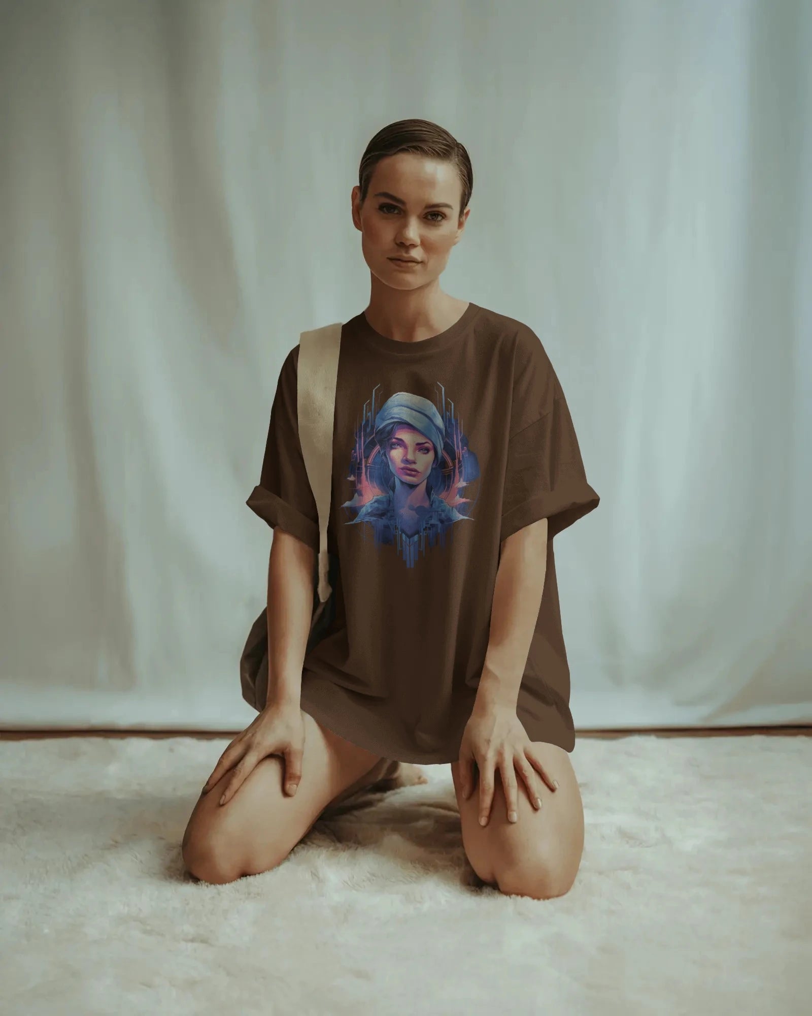 Afterlife Oracle – Neon Vision Tee