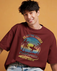 California Chill, Surf Until Sunset Tee