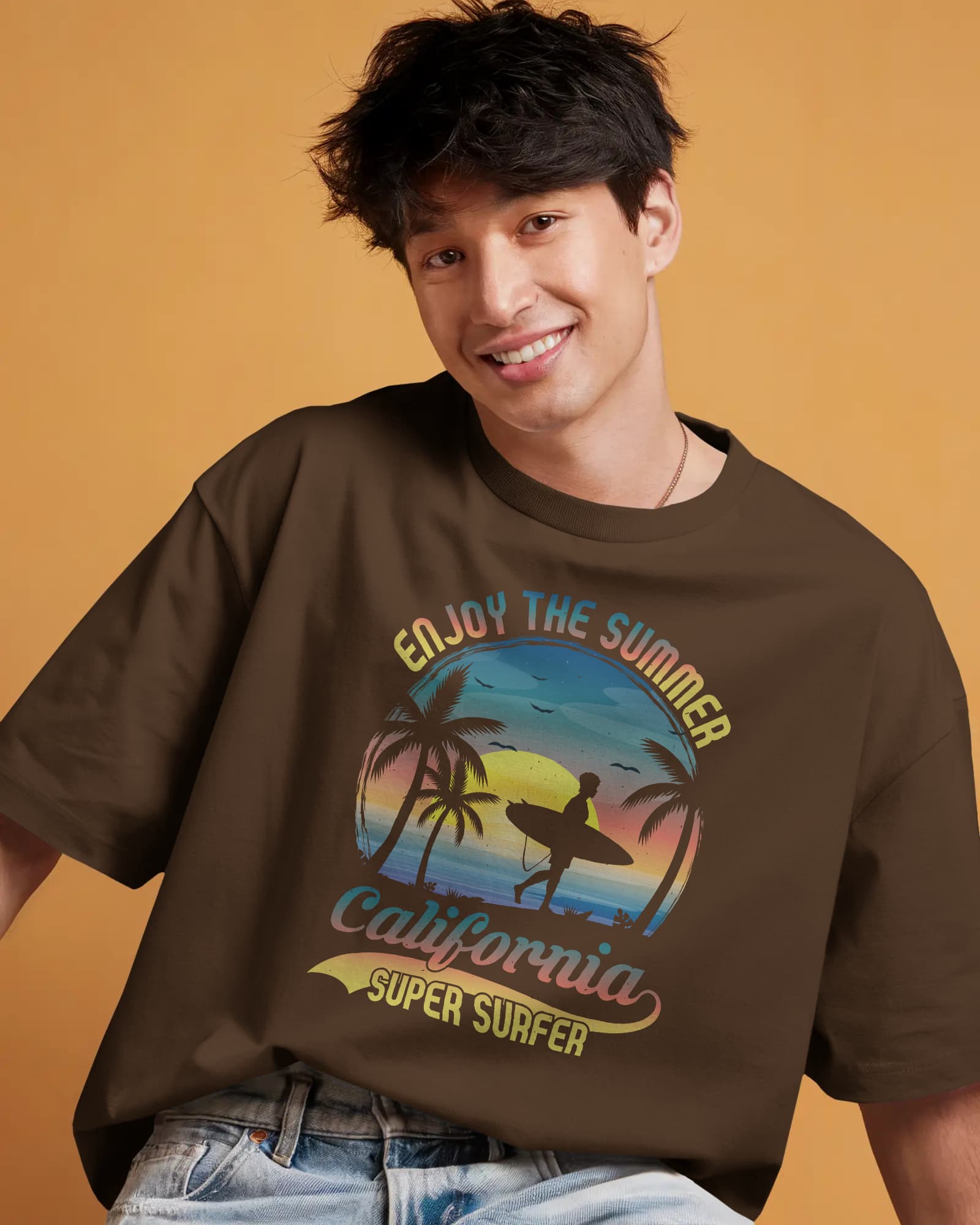 California Chill, Surf Until Sunset Tee