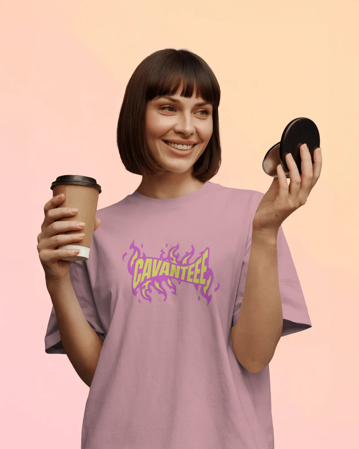 Flame Oversized Tee – CAVANTEE Limited Drop