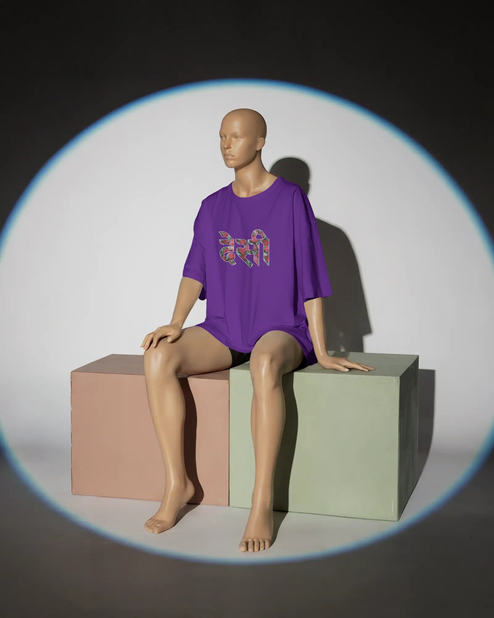 Desi Oversized Tee – Cavantee Limited Drop