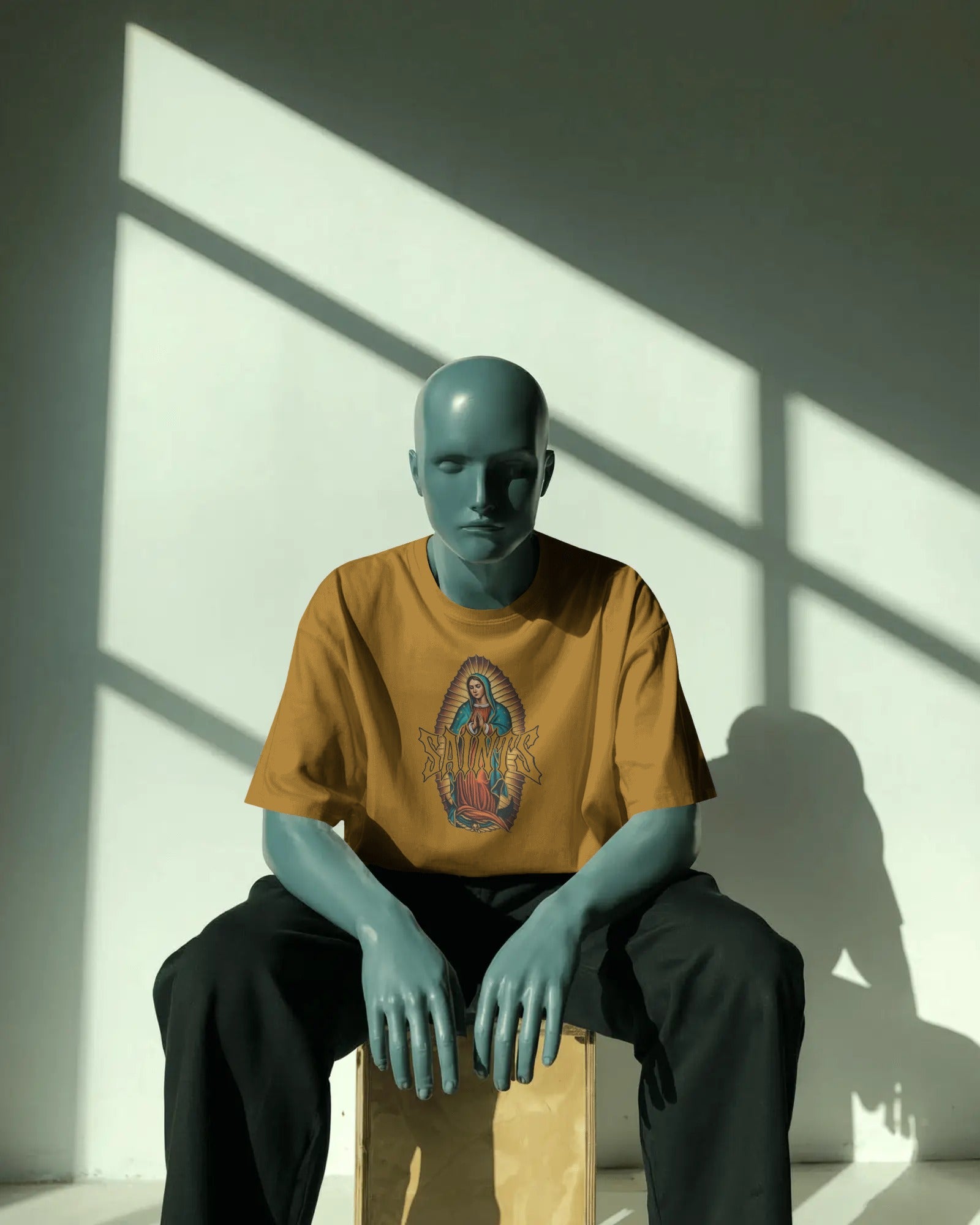 Sacred Flames Oversized Tee – Cavantee Limited Drop