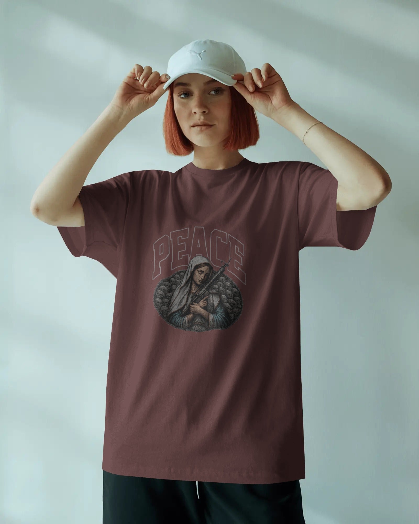 Peace Paradox Oversized Tee – Cavantee Limited Drop