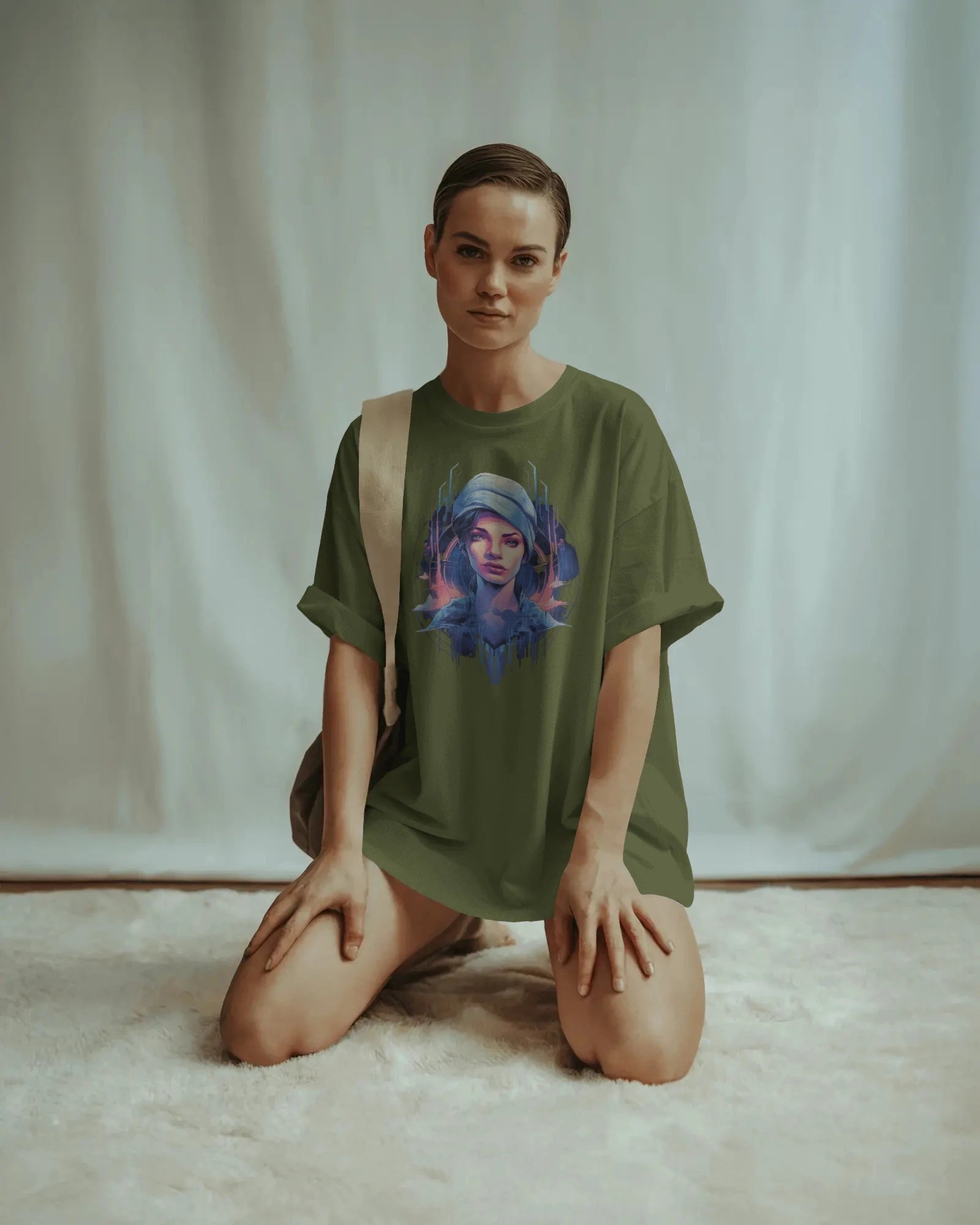 Afterlife Oracle – Neon Vision Tee