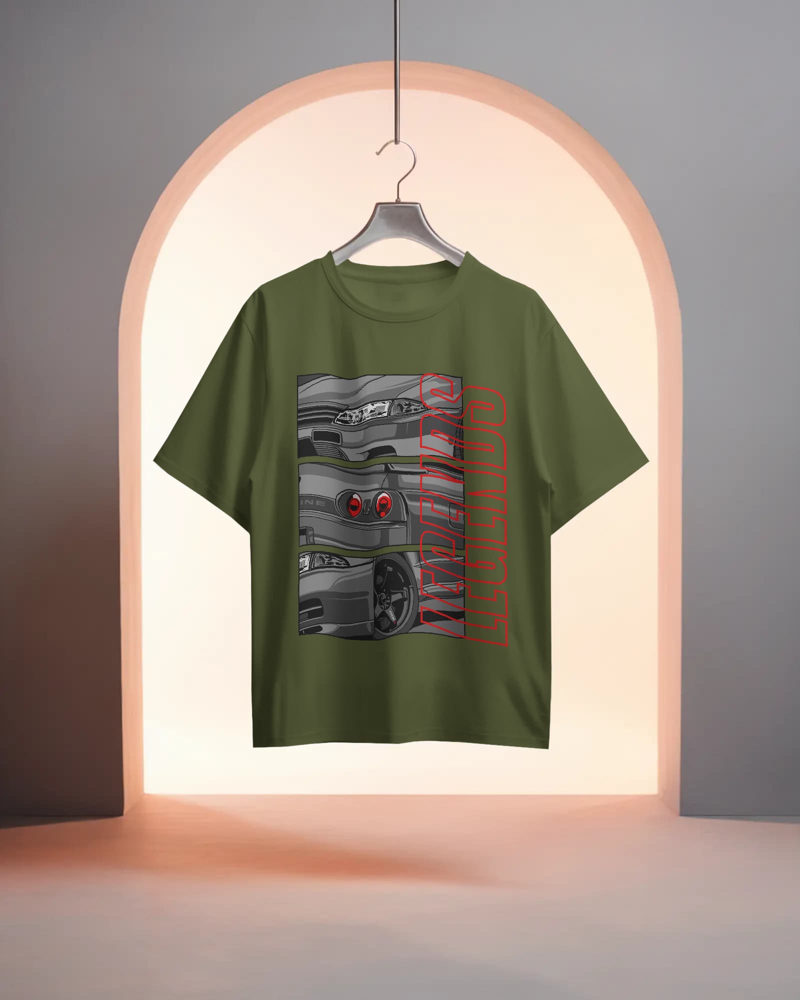 Skyline Snapshots – Legends Never Park Tee