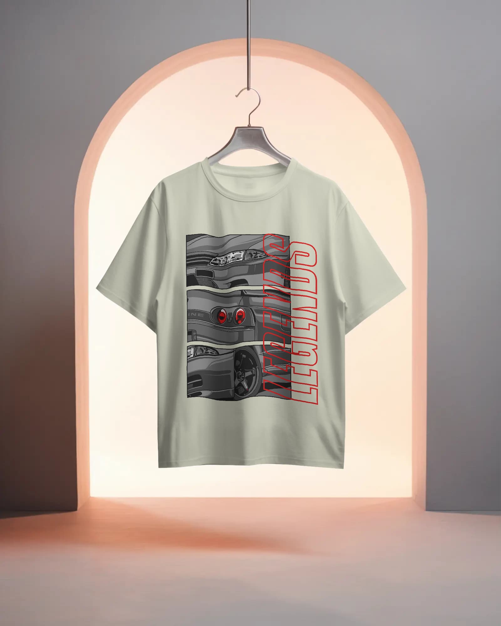 Skyline Snapshots – Legends Never Park Tee