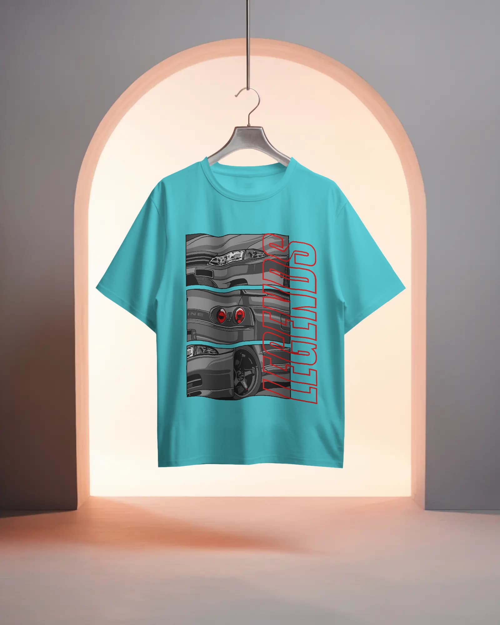 Skyline Snapshots – Legends Never Park Tee