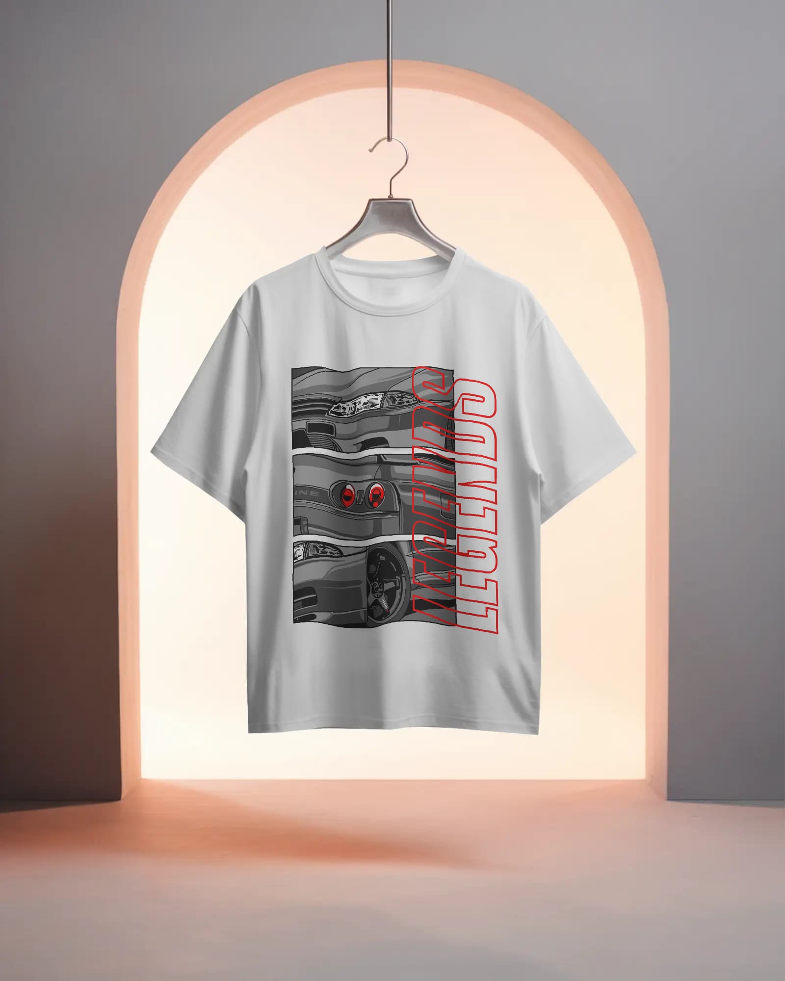 Skyline Snapshots – Legends Never Park Tee