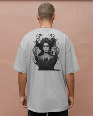 Cathedral Queen Oversize Tee – Gothic Reign Edition