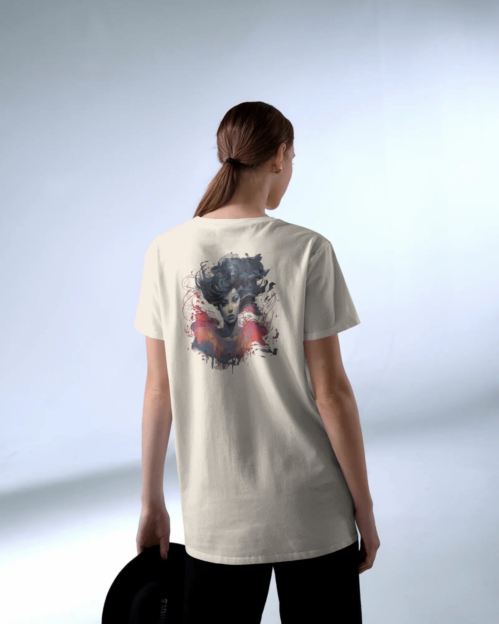 Ghost Aura – Abstract Soul T-Shirt by Cavantee