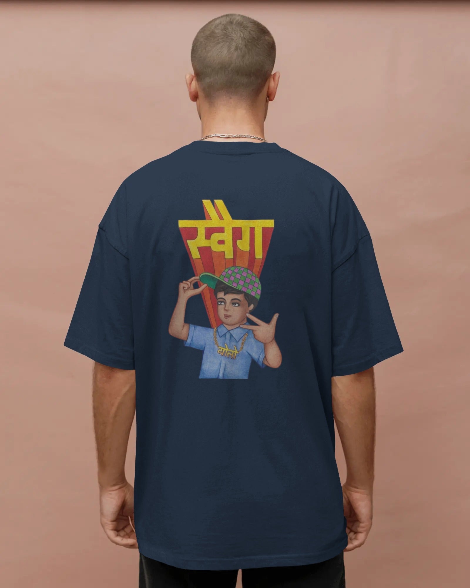 Desi Swag Oversized Tee – Cavantee Limited Drop