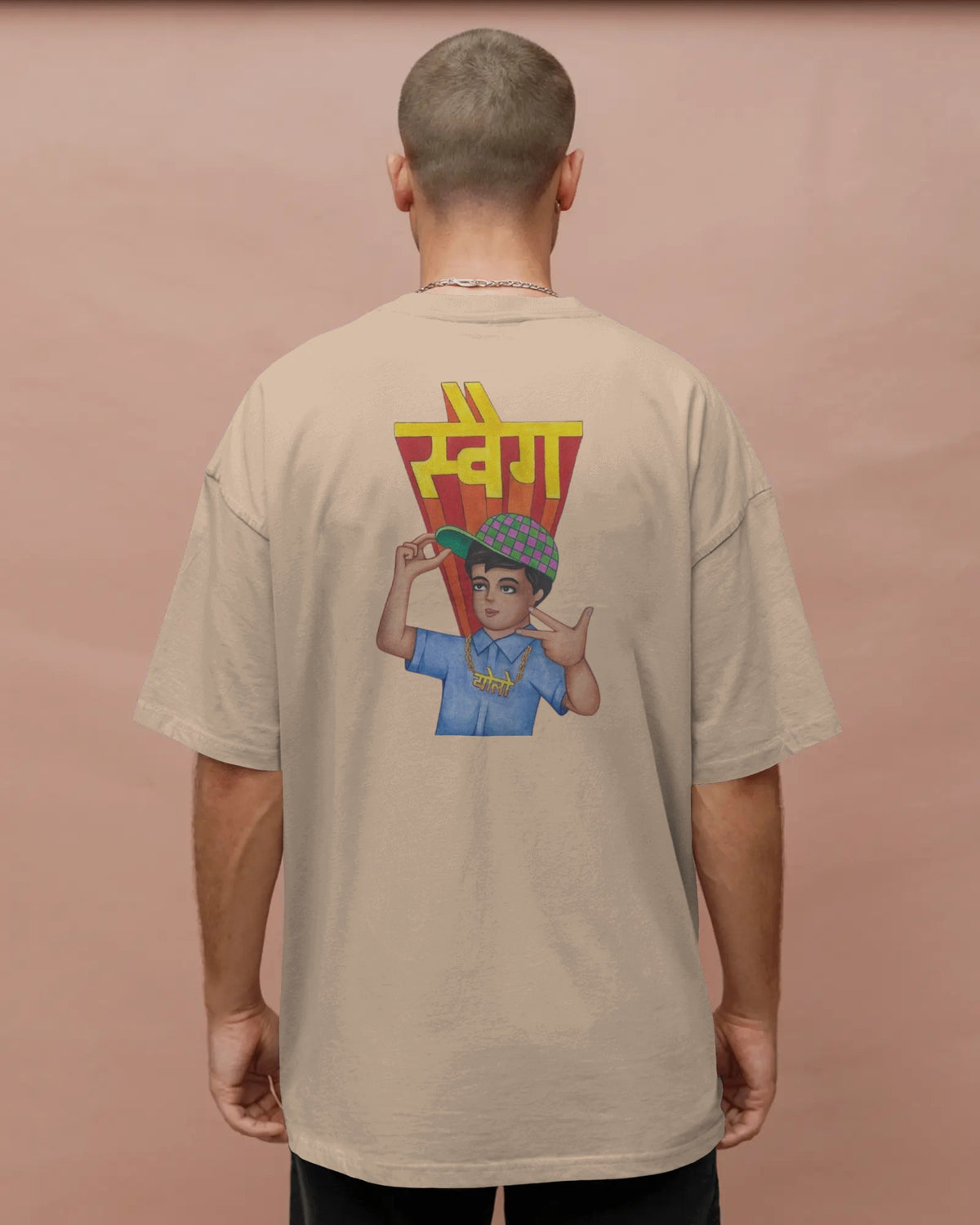 Desi Swag Oversized Tee – Cavantee Limited Drop