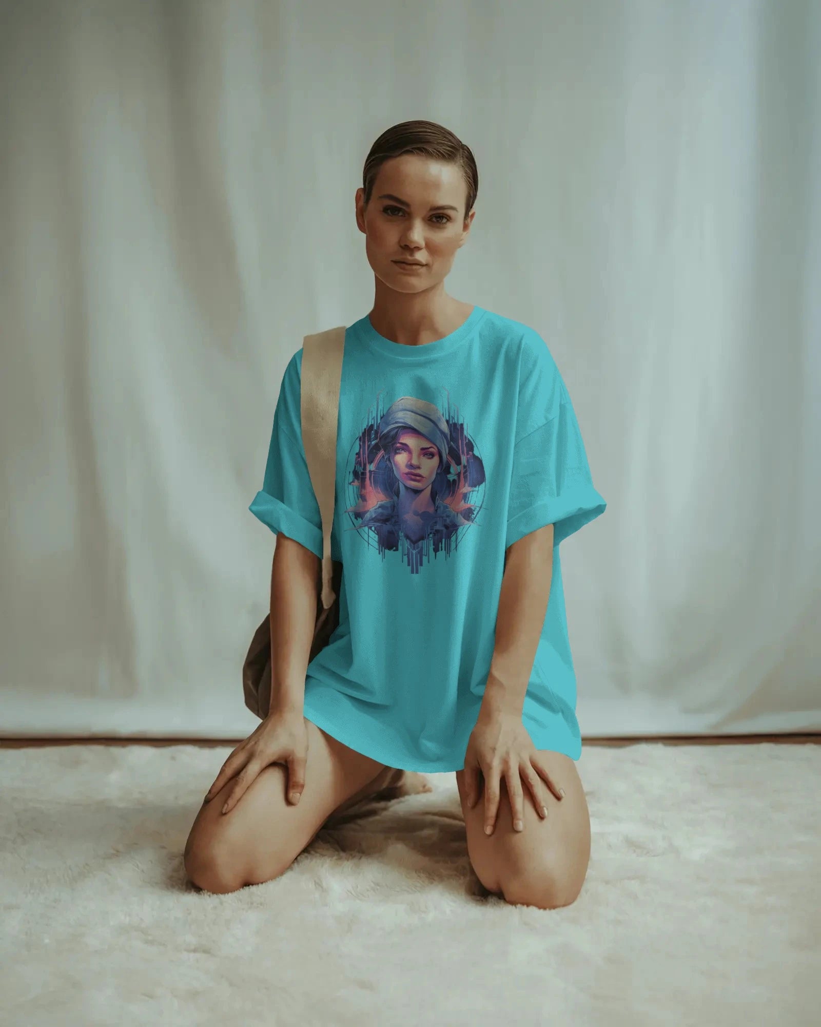 Afterlife Oracle – Neon Vision Tee