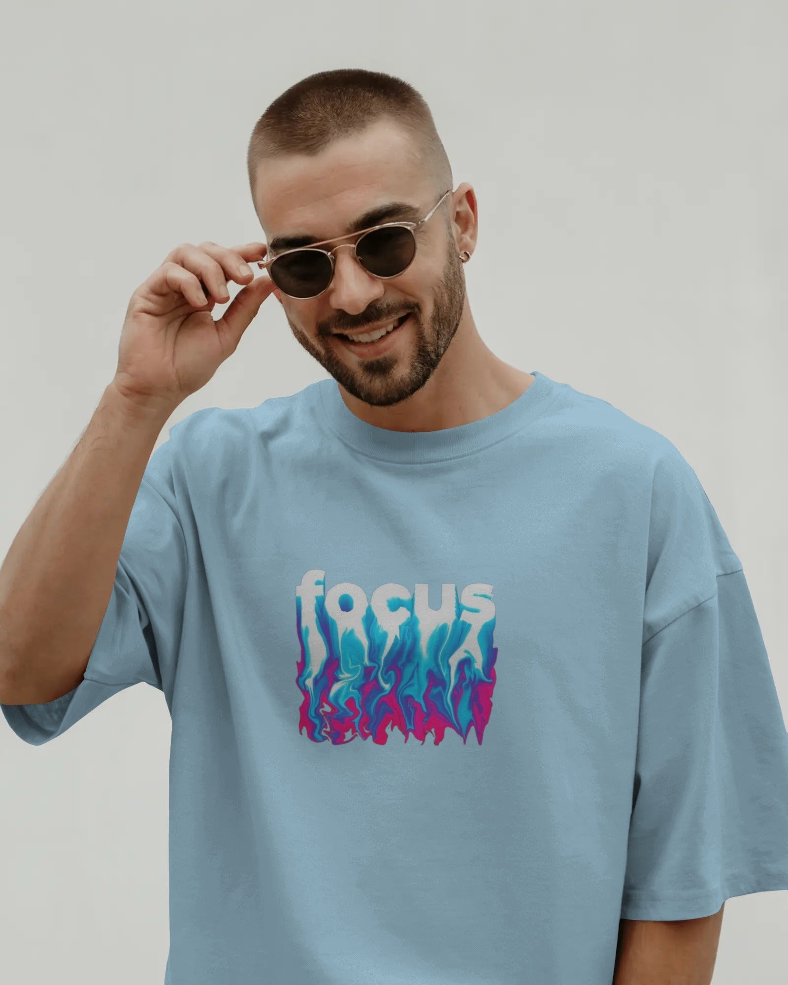 Focus Oversized Tee – CAVANTEE Limited Drop