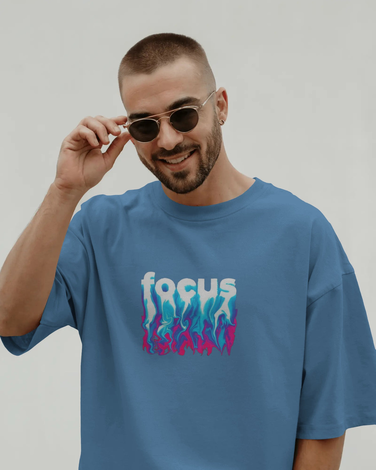 Focus Oversized Tee – CAVANTEE Limited Drop