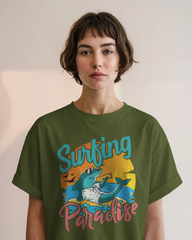 Surfing Paradise – Chill Like a Shark Tee