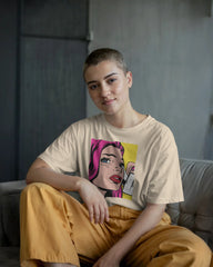 Crybaby Pop. Drama in HD Tee (Image No - U 1994)