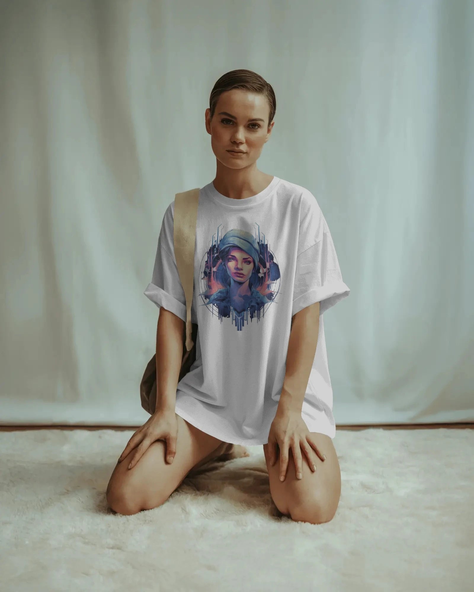 Afterlife Oracle – Neon Vision Tee
